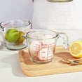thumbnail image 6 of Opvise Premium Borosilicate Glass Measuring Cup with Dual-Scale Markings, Eagle Spout & Heat-Resistant Handle - 350ml/500ml/1000ml Capacity for Baking, Liquids, and Mixing, 6 of 7