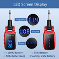 thumbnail image 4 of High-Performance UHF Transmitter and Receiver with LED Display for Multi-Instrument Setups, 4 of 10