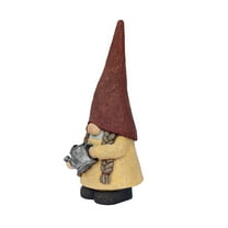 Hi-Line Gift Ltd. 16in Female Garden Gnome Watering Plant
