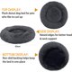 thumbnail image 4 of Cama de felpa para mascotas, cama para perros pequeños con forma de donut, cama redonda para perros, cama suave y relajante para perros y gatos, cama cómoda para gatos, diámetro exterior de 40 cm, 4 of 5