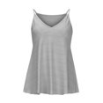 thumbnail image 4 of ibuvkizy Women's Summer Sexy Knit Tank Tops Loose Sleeveless Sweater Casual Sheer Ribbed Tops Tees, 4 of 8