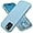 Baby Blue, variant on Compatible with iPhone 15 Case, Silicone Shockproof Slim Thin Phone Case for iPhone 15 (6.1 inch), (Calke Green)