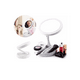 thumbnail image 2 of Espejo De Maquillaje Luz Led Doble Cara Ajustable Plegable Xtellar Blanco, 2 of 4