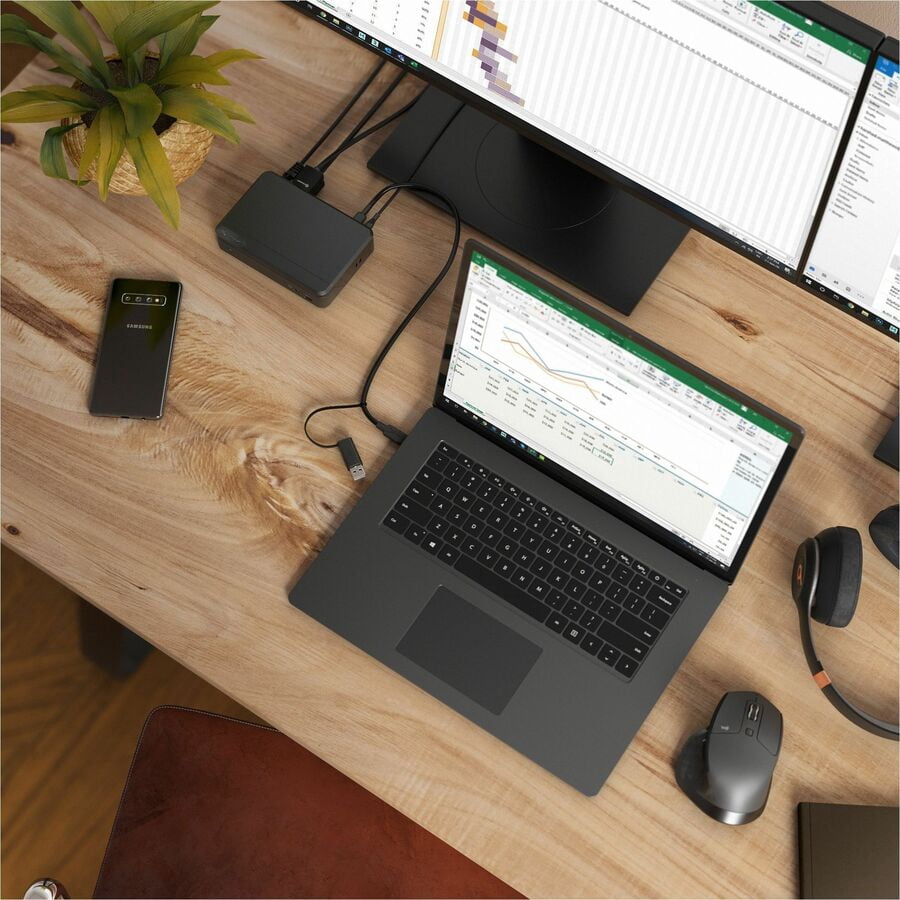 ALOGIC Universal Twin HD Docking Station with USB-C & USB-A Compatibility, Dual Display 1080p@60Hz