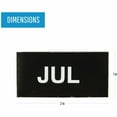 thumbnail image 4 of (2 pack) MasterVision, BVCFM1108, Magnetic Monthly Calendar Characters, 12 / Pack, Black, 4 of 7