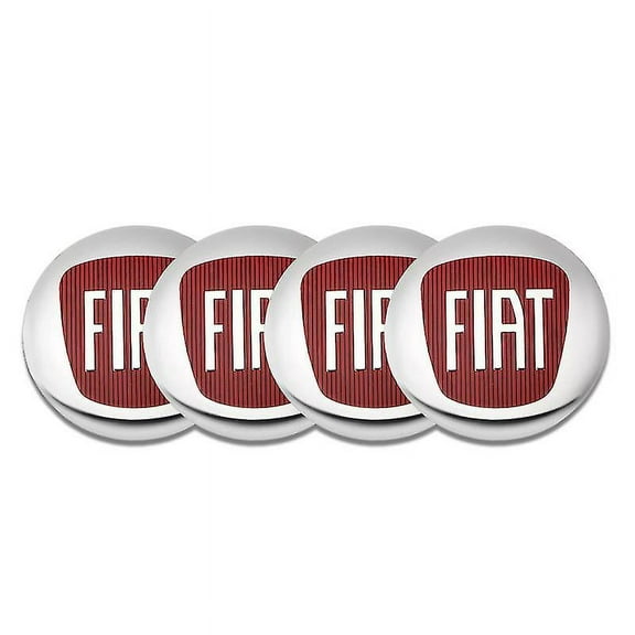 4pcs 56mm Wheel Hub Cap Sticker Car Emblem Badge Decoration For Fiat 500 Grande Punto Abarth Stilo Palio Bravo Car Accessories