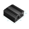 thumbnail image 4 of Ultra-compact Microphone +48V Phantom Power Supply with XLR Input & Output for Condenser Microphone Studio Music Recording, 4 of 7