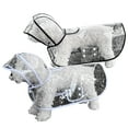Pet Raincoat Cat Dog Poncho Large And Small Dog Clothes Outdoor