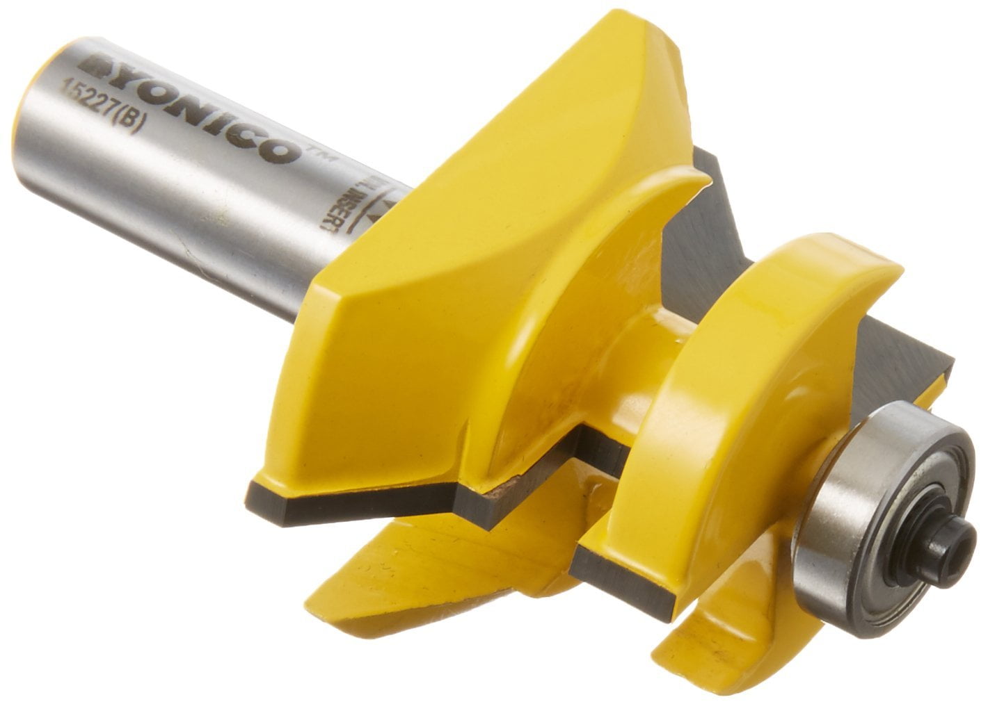 Yonico Matched Tongue & Groove V- Notch Router Bit Set - 15227