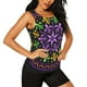 thumbnail image 2 of Balery Mardi Gras5 Camiseta sin mangas estampada ligera para mujer, tops de entrenamiento sin mangas, camisetas de yoga transpirables de secado rápido.-Medium, 2 of 7