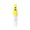 Yellow, variant on 8 Ribs Transparent Automatic Open Close Fold Umbrella Clear Portable Rain Auto Compact Rain Umbrella
