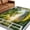 Amber, Moss Green, variant on Summer Island Round Area Rug 6Ft Washable Circle Rugs for Bathroom Office, Coastal Beach Mediterranean Lemon Country Non-Slip Carpet Floor Mats Indoor Outdoor Carpet Runner Aesthetic Home Decor