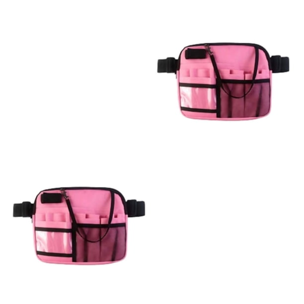 Riñonera Riwesomey para enfermera ajustable cómoda duradera color Rosa 2Conjunto