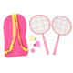 thumbnail image 2 of Raquetas de Bádminton para Niños, Aleación de Hierro Con Junta Reforzada Tipo t Con Bolsa de Transporte, Diseño Antreslizante para Equilibrio de Ejercio, 2 of 7
