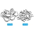 thumbnail image 3 of Unique Bargains 5/16' Wire Rope Kit, 20 Pack M8 Stainless Steel Thimbles & Clamps for Wire Rope, 3 of 7