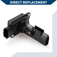 thumbnail image 4 of Sensor de flujo de aire de masa del automóvil Unique Bargains No.1525A014 para Mitsubishi Lancer 2004-2006 2008-2011 1 pieza, 4 of 6