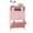 Pink, variant on Metal Wardrobe Coat Cabinet with Adjustable Shelves and Hanging Rod,Storage Closet Locker for Bedroom,Kids Room,Office, Home, School,Almirah for Clothes,Blanket.