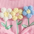 thumbnail image 5 of Newborn Baby Girl Romper Farm Outfit Animals Embroidery Smocked Onesie Ruffle Plaid Bodysuit Country Summer Clothes 6-12 Months 12-24 Months 2t 3t 4t 5t 6t 7t 8t 9t Children 6-9 Months, 5 of 5