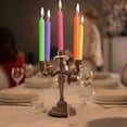 thumbnail image 4 of Candles 100 Colors Assorted Spell Candles Small Dripless for Chimes, Magic, Congregation, Candlelight Vigils, Rituals, Party Decorations (10 Colors) 4, 4 of 5