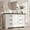 White(Black Top)-6 Drawers, variant on Homall Wooden 6 Drawer Dresser for Bedroom, Modern Chest of Drawers, Storage Cabinet Organizer with Metal Handles for Bedroom, Living Room and Closet, White and Black Top