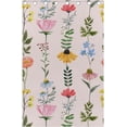 thumbnail image 5 of Coolnut Wildflowers Blackout Curtain for Bedroom, 2 Panels Thermal Insulated Blackout Drapes Long Darkening Curtains with Grommets,55"x 72", 5 of 5