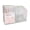 transparent, variant on Clear Acrylic Pen Holder Foam Balls Box with Dividers Organize Desk in Style