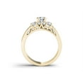 thumbnail image 3 of 1-1/4 Carat T.W. Diamond Three-Stone 14kt Yellow Gold Engagement Ring Set, 3 of 4