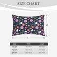 thumbnail image 3 of Fotbe Floral Rabbit Pillow Cases - Envelope Closure - Luxury, Extra Soft, Cooling Pillow Covers - Wrinkle, Fade, Stain Resistant-20"x30", 3 of 8