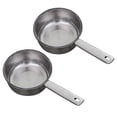 thumbnail image 4 of Water Ladle Stainless Steel Scoop Water Home Use 31X16X6CM Square Handle Simple Design 2Pcs, 4 of 4