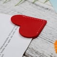 thumbnail image 6 of Giyblacko Back To School Supplies Sale Bookmarks Clip Book Heart-shaped Corner Page Protective Bookmark Cover Bookmark Leather Office & Stationery, 6 of 7