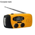 thumbnail image 1 of Solar-Powered Emergency Radio Flashlight with Hand-Crank & USB Charging, 1 of 1