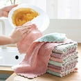 thumbnail image 1 of NAOJIE 9.8x9.8-In Absorber Dish Towel & High Quality Kitchen Cloth Hand Towel & Dish Towel Set of 10 Pieces,Dish Towels for Kitchen,Dish Cloths,Dish Rags, 1 of 9