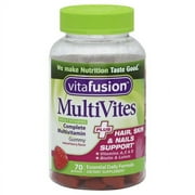 Vitafion MultiVites Multivitamin + Hair, Skin, Nails Support Gummies, 70 Ct