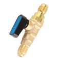 thumbnail image 4 of Válvula de control de refrigerante 1/4SAE Aire acondicionado Refrigerador Herramientas Adaptador de montaje Válvula de bola de flúor para aplicaciones domésticas y comerciales ANGGREK  Otros, 4 of 8
