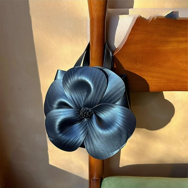 Mini Sac à Main de Soirée Fleur Sac à Main Floral pour Femmes Sac