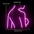 thumbnail image 4 of Huiyi Lady Neon Sign, Acryli Led Neon Light Wall Light Led Wall Decor, USB Powered Sexy Lady Back Wall Sign for Home Bedroom Club Bar Party Decoration, 4 of 5
