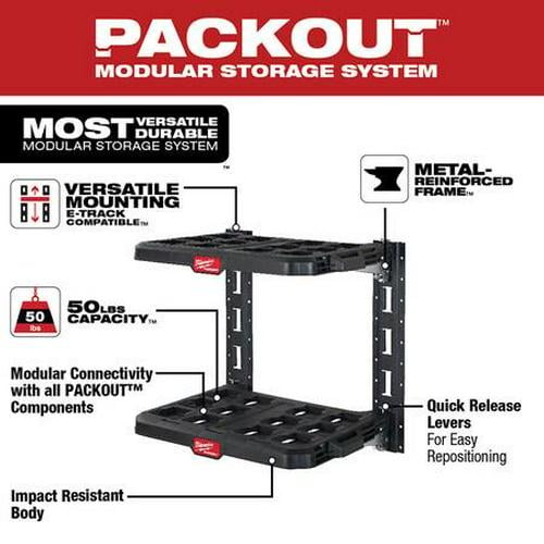 Milwaukee Tool PACKOUT 2-Shelf Racking Kit