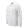 thumbnail image 2 of Paragon Adult Long Sleeve Mesh Polo - Paragon, 2 of 3