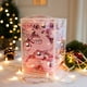 thumbnail image 5 of Paquete de 30 bolas de árbol de Navidad colgantes navideños 1,2 / 1,6 / 2,3 pulgadas manualidades de plástico chimenea bricolaje ventana puerta suministros rosa sidaley HA009414-01B, 5 of 6
