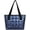 Blue, variant on CoCopeaunts Women Padded Shoulder Bag Large Quilted Handbag Cotton Tote Bag Soft Fashion Purse
