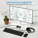 thumbnail image 2 of Hub USB 3.0 Multi USB 4 puertos 3.0 5 Gbps Adaptador de concentrador de datos múltiple portátil con cable de 30 mm compatible para Macbook/Mac Pro/Mini/iMac/Surface Pro/XPS/Notebook PC, Plug and Play, 2 of 5