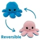 thumbnail image 2 of Pulpo Reversible Rosa-Azul Emociones Feliz-Enojado Peluche OnMedics Pulpo Reversible de felpa peluche, 2 of 5