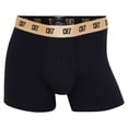 thumbnail image 2 of CR7 Calzoncillos para hombre, paquete de 5 - calzoncillos, bolsa de viaje, algodón elástico, logo en la cintura Negro/Oro M (Medium), 2 of 3