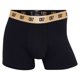 thumbnail image 2 of CR7 Calzoncillos para hombre, paquete de 5 - calzoncillos, bolsa de viaje, algodón elástico, logo en la cintura Negro/Oro S (Small), 2 of 3