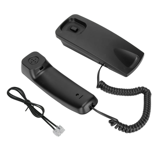 Corded Phone Corded Telephone Wall Mountable Telephone Corded Wall Phone Landline Corded Telehone KXT777CID Corded Wall Phone Calendar LCD Display Function Landline Corded