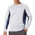 thumbnail image 4 of Chandail en Molleton à Manches Longues Sans Capuche pour Hommes pour Extérieur Automne Hiver Confortable Coupe Ample Décontractée, 4 of 5