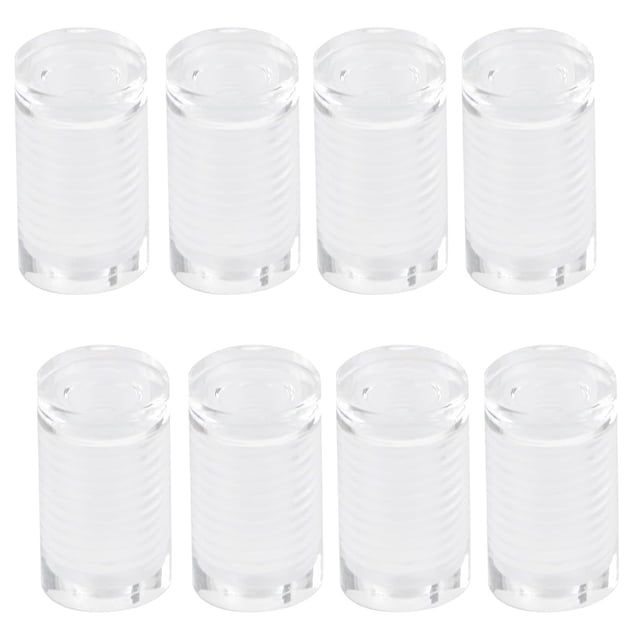 YISITIAN 8-Piece Acrylic Standoffs, 1/2" x 3/4", Wall Sign Mounting Hardware CJ919-104697