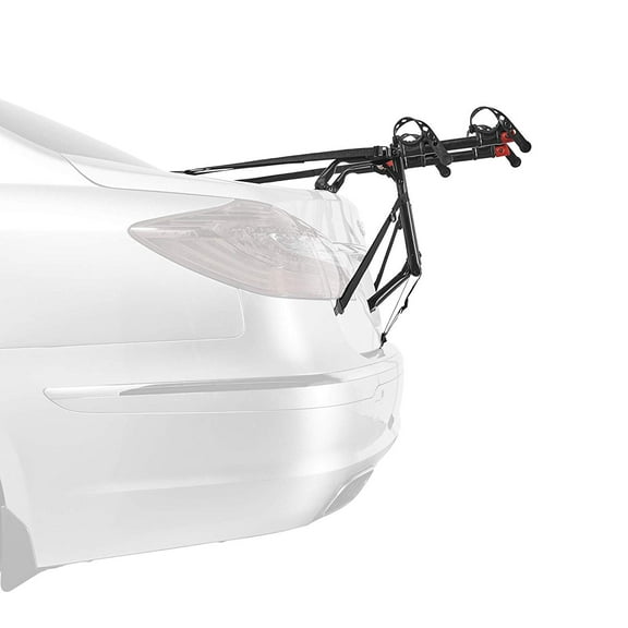 Allen Sports Premier Foldable 2-Bicycle Trunk Mounted Carrier Rack, Model S-102, Black