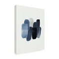 thumbnail image 4 of Canvas Wall Art - Tom Quartermaine 'Blue Watercolor Strokes 1' Wall Art for Living Room, Bedroom, or Office Décor by Trademark Fine Art - 14 x 19 Inches, 4 of 4