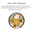 thumbnail image 3 of ESP32-C3 Development Board with 1.28inch Circular LCD Touch Screen Compatible WiFi Bluetooth Module Black, 3 of 4